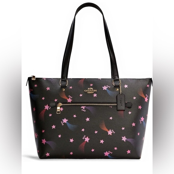 Coach Handbags - Coach Gallery Tote Bag with Disco Star Print